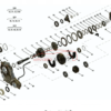 Verteilergetriebe Lager Satz ATC350 , BMW , serie 5 ( F07, F10, F11 ) ; serie 7 ( F01, F02 ,F03, F04 ) ; X1 ( E84 ) xDrive – Bild 2